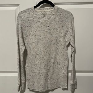 J crew Mixed-waffle crewneck size extra small